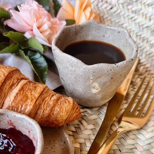 Scalloped Espresso Cup