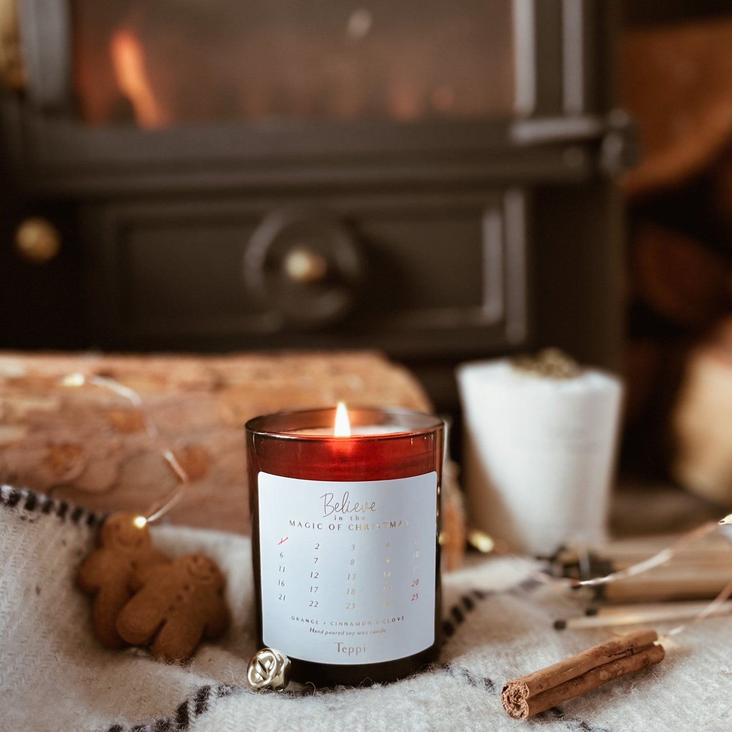 The Advent Candle | Orange, Cinnamon + Clove