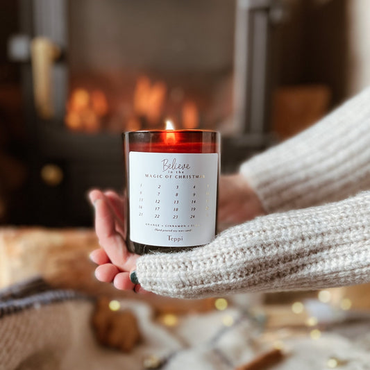 The Advent Candle | Orange, Cinnamon + Clove