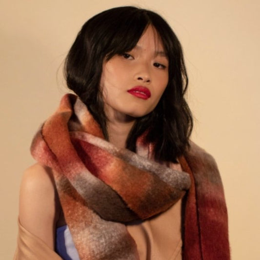 The Reykjavik Scarf |  Momiji Dusk