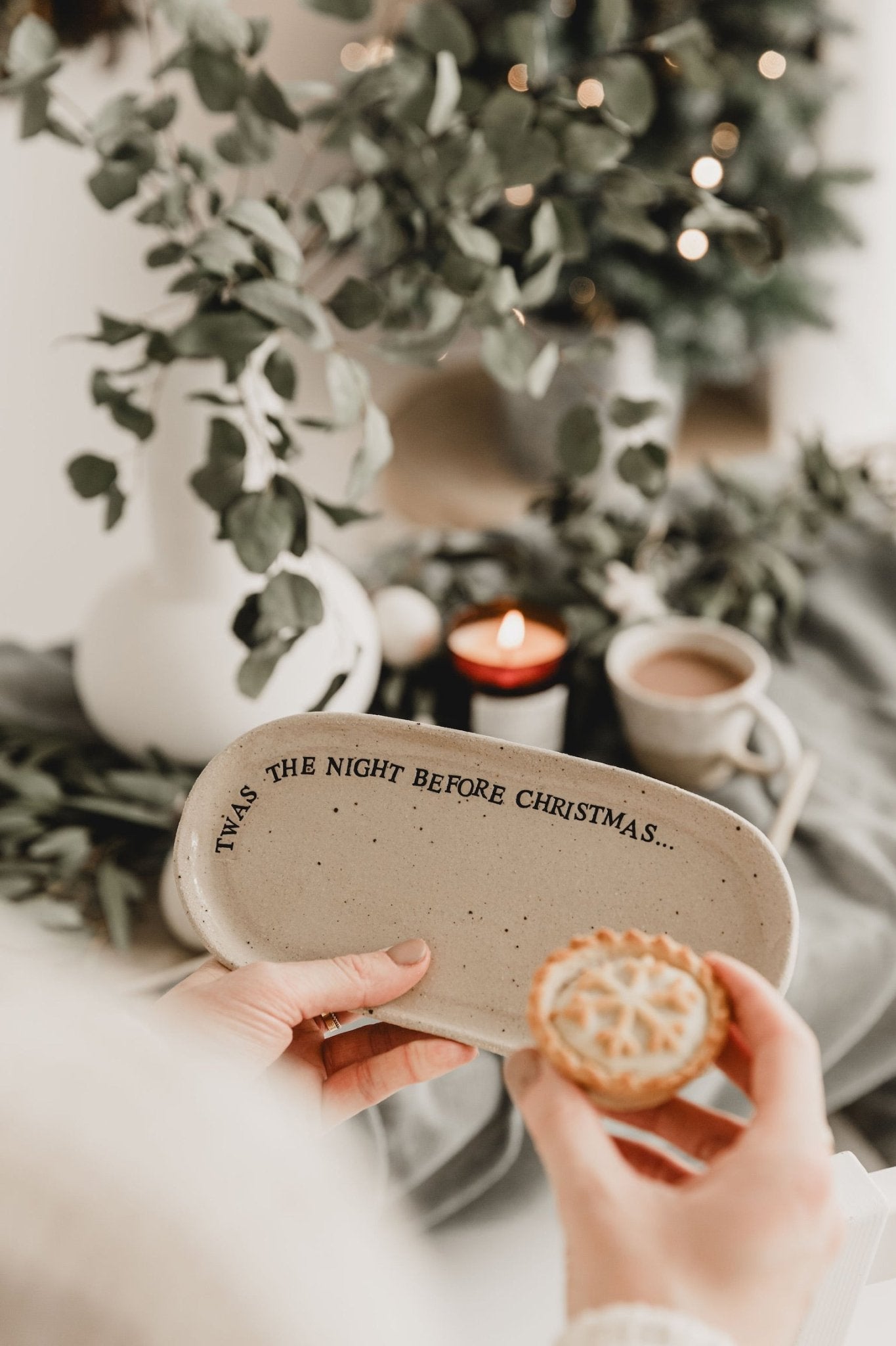 Twas the Night Before Christmas | Ceramic Plate