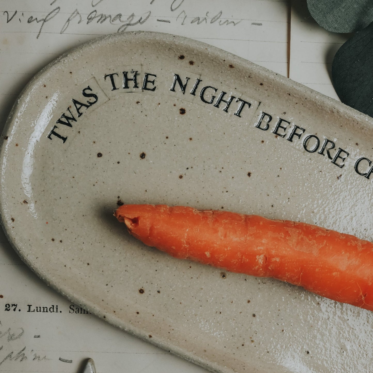 Twas the Night Before Christmas | Ceramic Plate