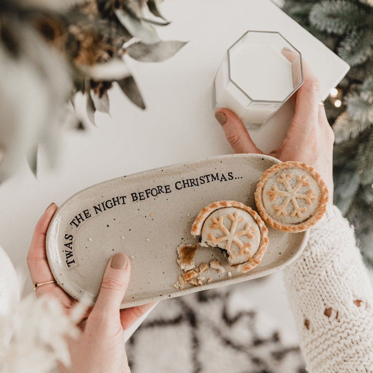 Twas the Night Before Christmas | Ceramic Plate