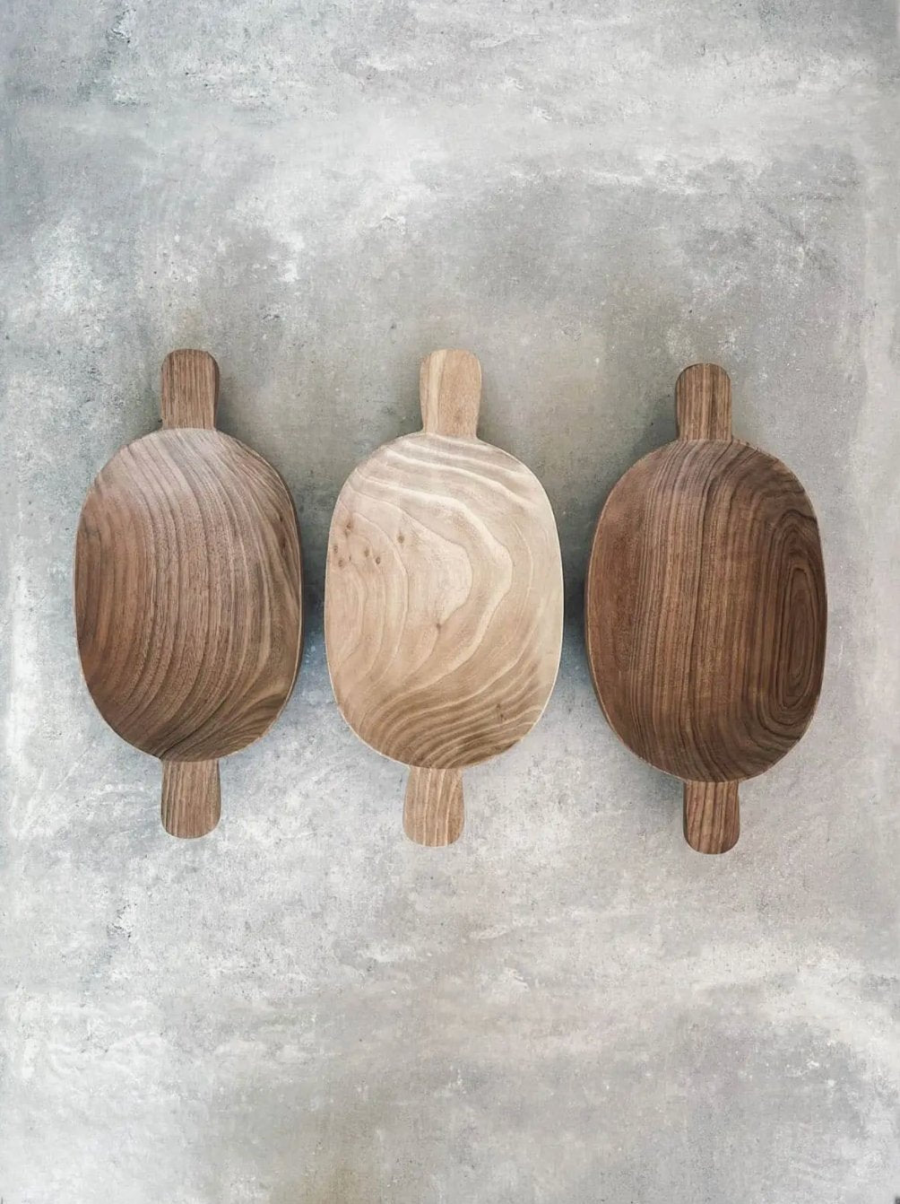 Walnut Wood Handled Bowl