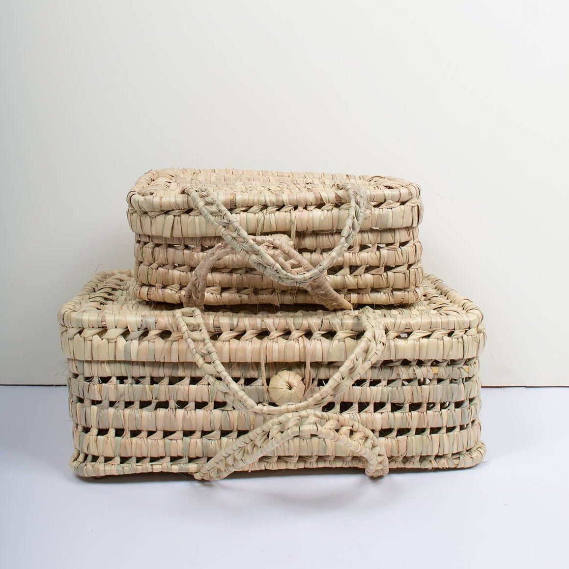Woven Suitcases