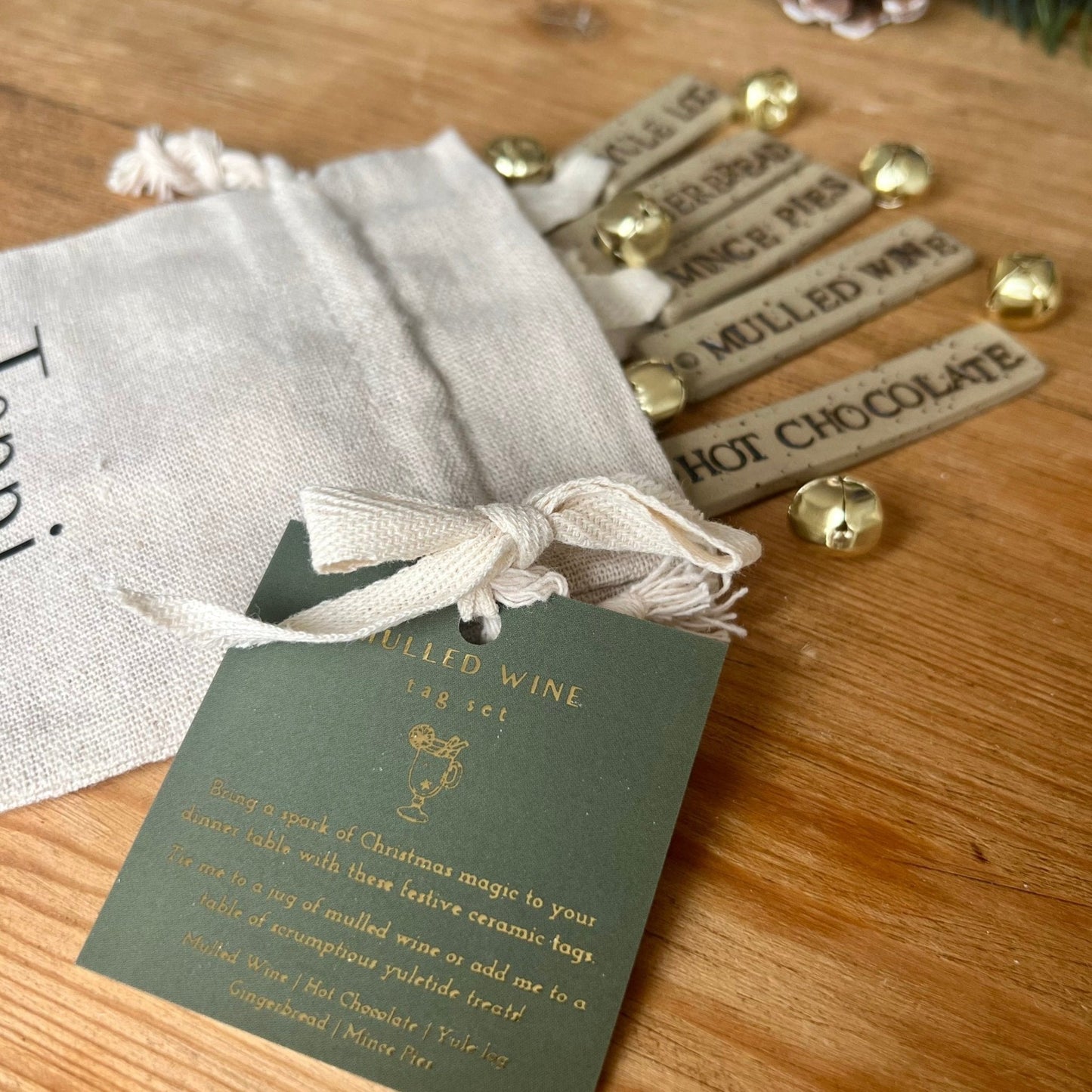 Yule Log | Christmas Tag